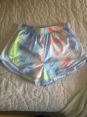 Nike Women’s Pastel Tie-Dye Athletic Shorts - Multi